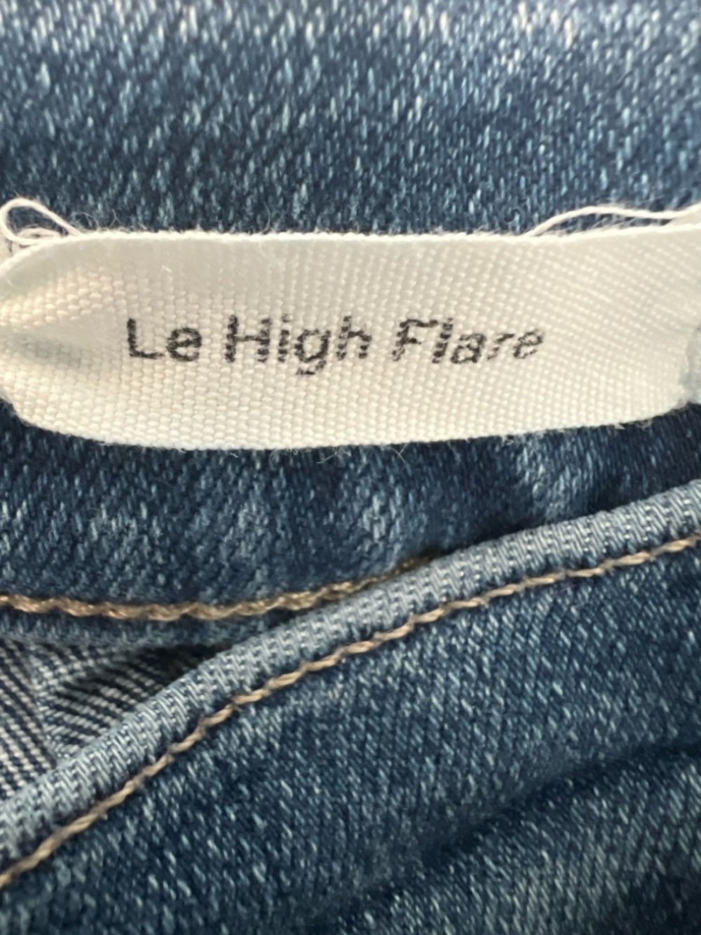 Frame Denim Le High Flare Jeans 24 - Picture 3 of 5